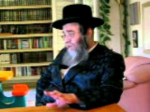 Shidlovtzer Rebbe with Dr. Chaim Dromis