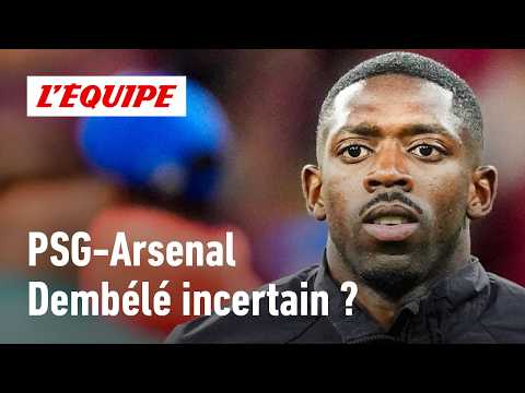 Dembélé absent à l'entraînement : L'attaquant du PSG sera-t-il prêt pour la finale de LDC ?
