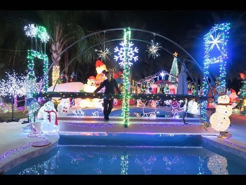 Johannessen family's home 250,000 Christmas lights
