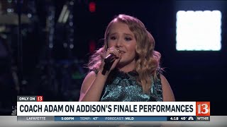 Addison Agen gets emotional on 'The Voice'