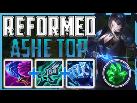 BRING ASHE TO THE TOP LANE WITH THIS SPICY BUILD!! - Ashe Top | Season 13 LoL
