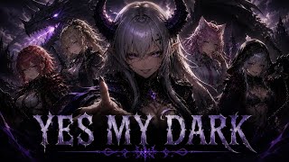 ホロックスでyes my dark #ラプラスダークネス #いろは #こより #鷹嶺ルイ #クロエ #ホロックス #ホロライブ #ai #オリジナルmv 