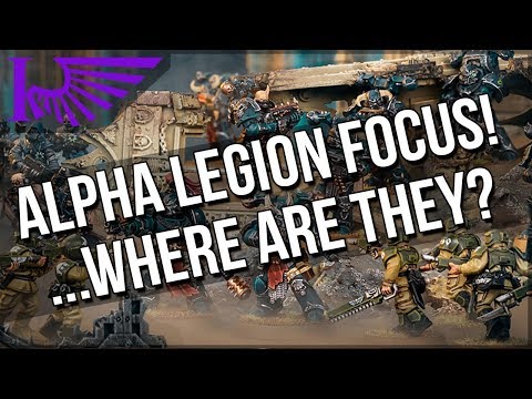 Alpha Legion Focus! So Stealthy, You Wouldn't Even Know It Was About Them