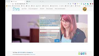 Logging into FLVS Course