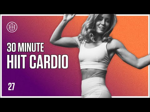 30 MIN HIIT Cardio (No Equipment) // HR12WEEK EXPRESS : Day 27