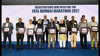 31.07.2026: Governor launches Registration for Tata Mumbai Marathon 2027