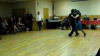 Argentine Tango performance by Diego Blanco and Carolina Jaurena at Firehouse Tango Milonga
