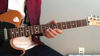 Take No by Hale electric guitar cover / Boss gt 10 / Fender telecaster / 132 bpm