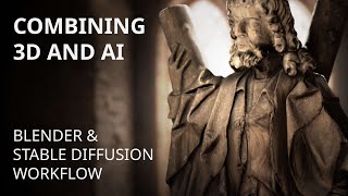 Blender & Stable Diffusion Workflow video thumbnail