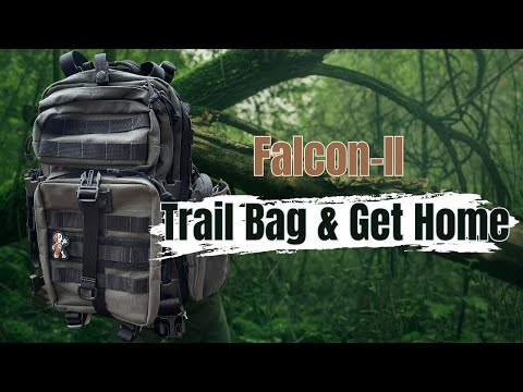 The Maxpedition Falcon-II As A Trail Bag and Get Home Bag | Review