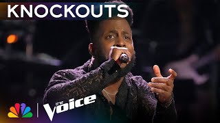 Gene Taylor Exudes STYLE and FINESSE Covering I Don't Want to Miss a Thing | The Voice Knockouts