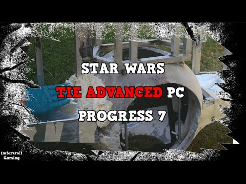 Star Wars TIE Fighter Advanced Watercooled PC Build Progress 7 - PC MOD BUILT INTO A TIE FIGHTER
