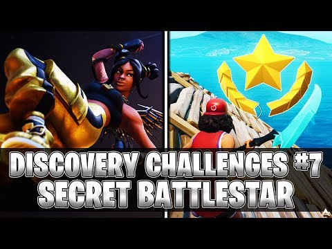 SECRET BATTLESTAR! Week 7 Discovery Challenges (Fortnite Season 8)