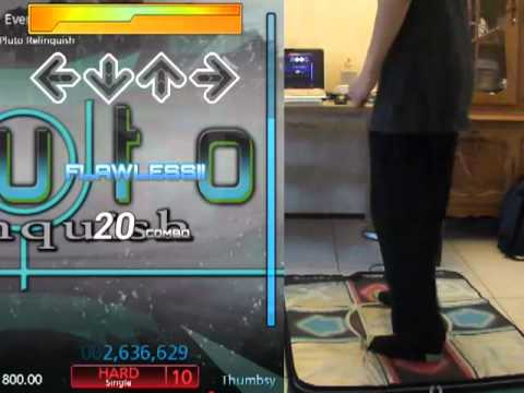 DDR/StepMania - 2MB - Pluto Relinquish [boss song] - Expert on foam mat :D :D :D :D