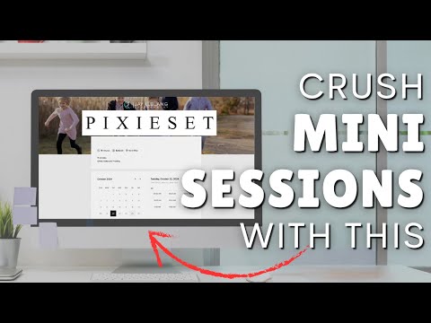 How Pros Set Up, Schedule, and Book Mini  Sessions with Pixieset