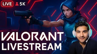 🔴Rank Push krte h ek baar fir VALORANT | GoodNight gaming #valorantindia