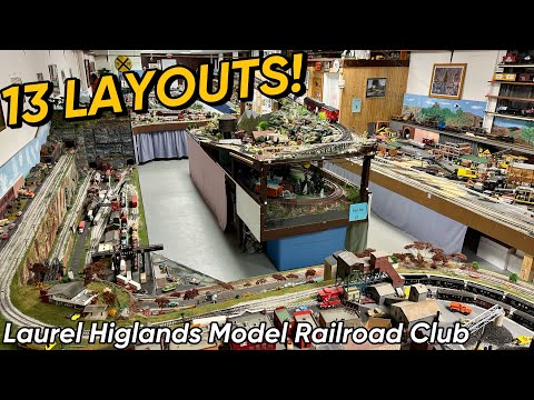 Tour 13 TRAIN Layouts!