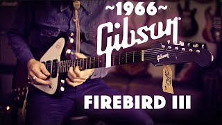 Video thumbnail for Incredibly Clean Original 1966 Gibson Firebird III by PREMIER GUITARS