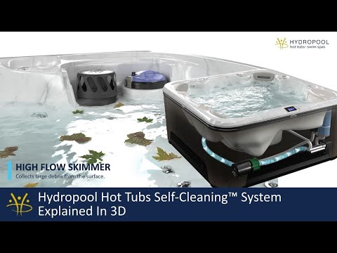 Hydropool Signature Self-Cleaning 579 Gold Hot Tub - Hot Tubs