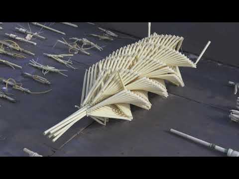 theo jansen explains the detailed mechanisms of strandbeests at art basel