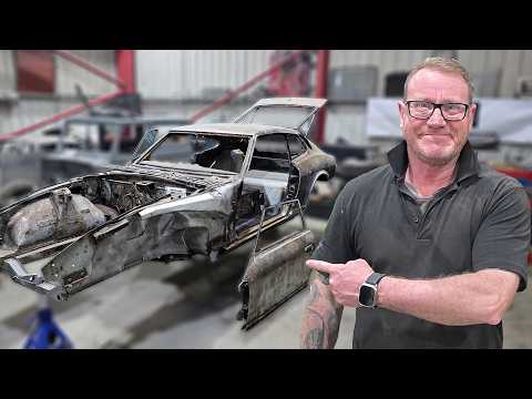 Classic Car Restoration - Datsun 260z floor pan