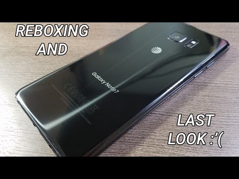 Galaxy Note 7 Re-Boxing