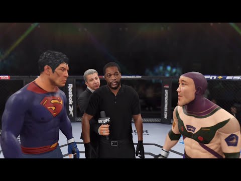 Buzz Lightyear vs. Superman - EA Sports UFC 4 - Epic Fight 🥑