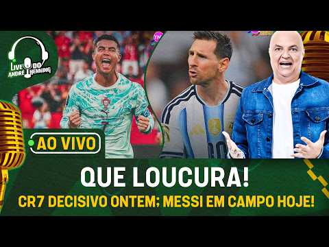 AO VIVO: CR7 MARCA E PORTUGAL SE CLASSIFICA COM DRAMA; MESSI EM CAMPO; NOVIDADES DA SELEÇÃO!