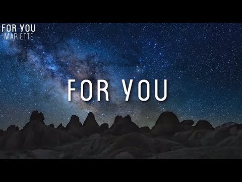 Mariette - For You [LYRICS](Melodifestivalen 2018)