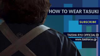 Tasuki: Japanese kimono sleeves