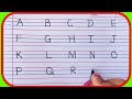 Learn Alphabets Abcd For Kids Capital Letters Write Alphabet Letter Abc Learn Abc ABCD For Children
