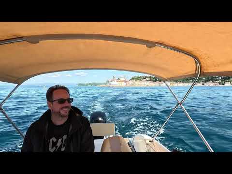 Start of the 2025 season – The motorboat made it to the Adriatic after all #boat