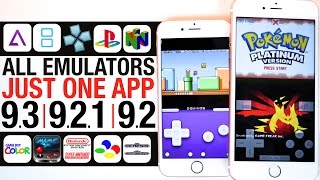 All Emulators iOS 9.3, 9.2.1 & 9.2 - GBA, NDS, PSP, PS1, & N64!