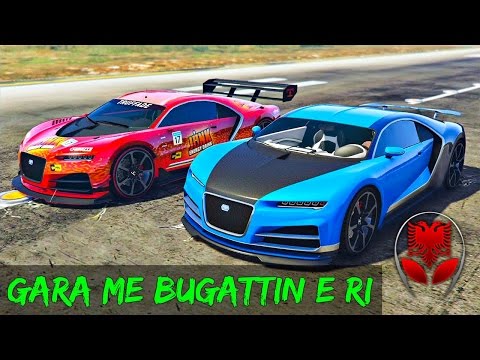 GTA 5 SHQIP - Gara me Bugattin e Ri !! - SHQIPGaming