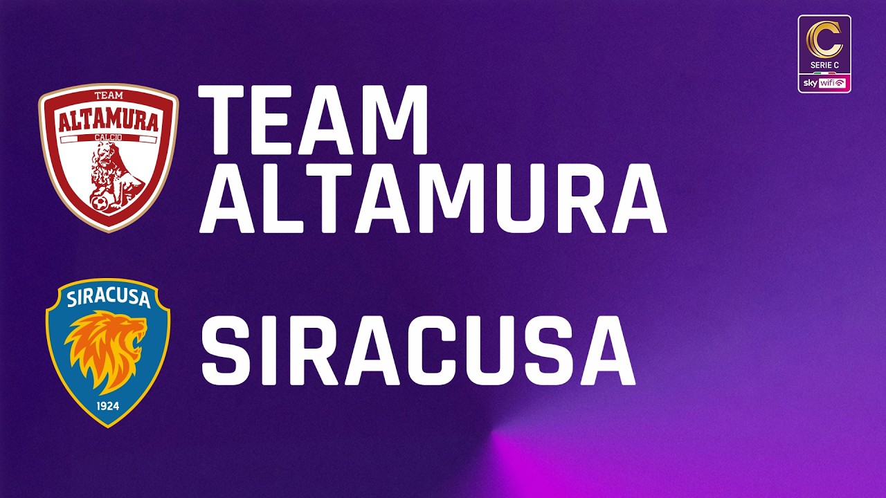 Team Altamura vs Siracusa Calcio Highlights