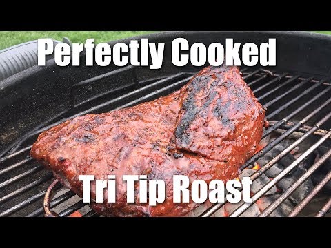 How to Perfectly Cook a Tri Tip Roast on a BBQ Grill | Reverse Sear Method