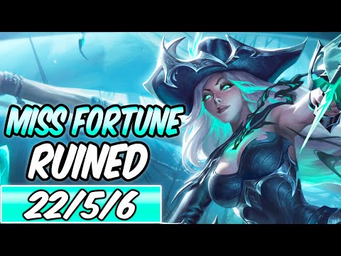 RUINED MISS FORTUNE ADC S+ GAMEPLAY & PENTAKILL | Build & Runes | League of Legends