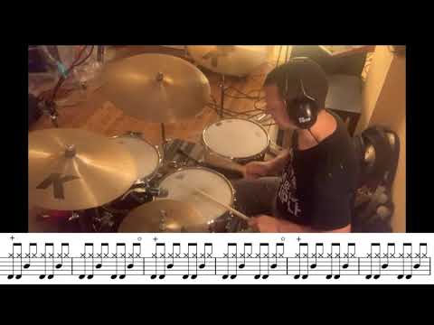 Yellow (Coldplay) drum cover + score