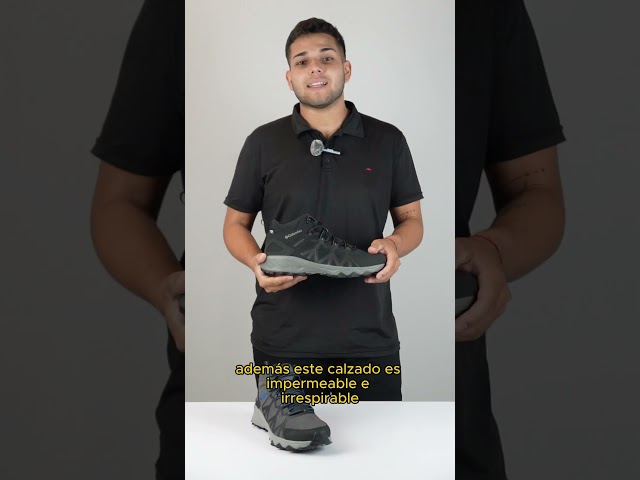 Vídeo relacionado con Columbia Peakfreak Roam Wp, Zapatos Impermeables Hombre, Black Silver Grey, 45 EU