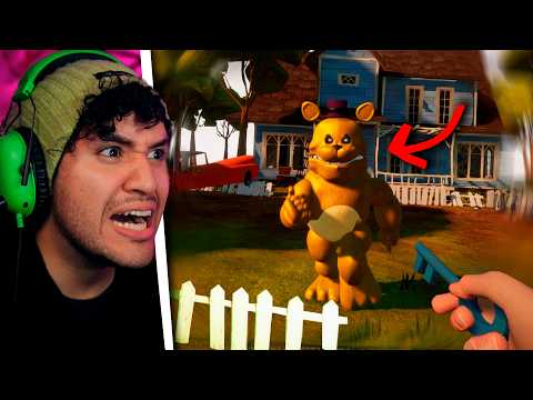 FREDBEAR in HELLO NEIGHBOR is WILD 💥🐻🔒