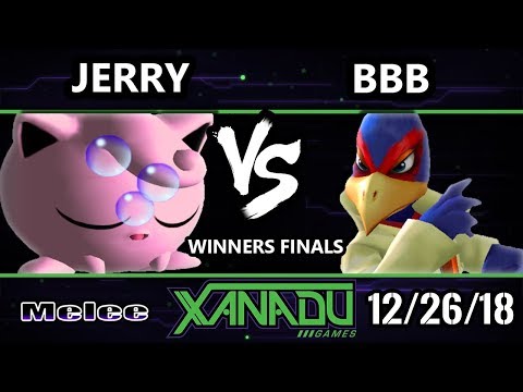 S@X 282 SSBM - Jerry (Jigglypuff) Vs. BBB (Falco) Smash Melee Winners Finals