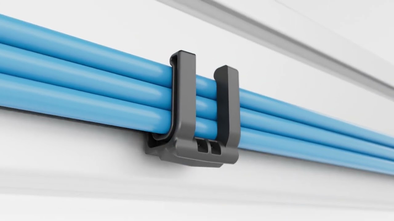 Cradle Mount Features Animation: Protection, Easy Adjustments and Secure Routing (US)