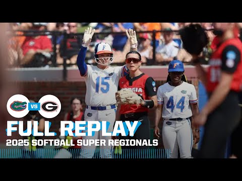 Florida vs. Georgia: 2025 NCAA softball super regionals Game 3 | FULL REPLAY