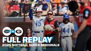 Florida vs. Georgia: 2025 NCAA softball super regionals Game 3 | FULL REPLAY