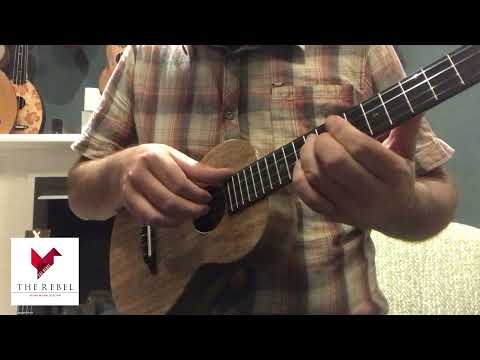 twee minuten The Rebel Double Creme Tenor Ukulele