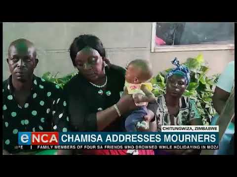 Chamisa adresses mourners