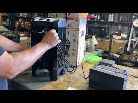 Unboxing Schumacher 200Amp Battery Charger Model SC1565
