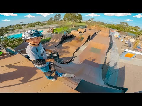 9 Year Old Kid VS MEGA RAMP