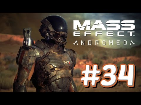 "Mass Effect: Andromeda" Walkthrough (Insanity, Soldier) Part 34: Explore New Tuchanka on Elaaden
