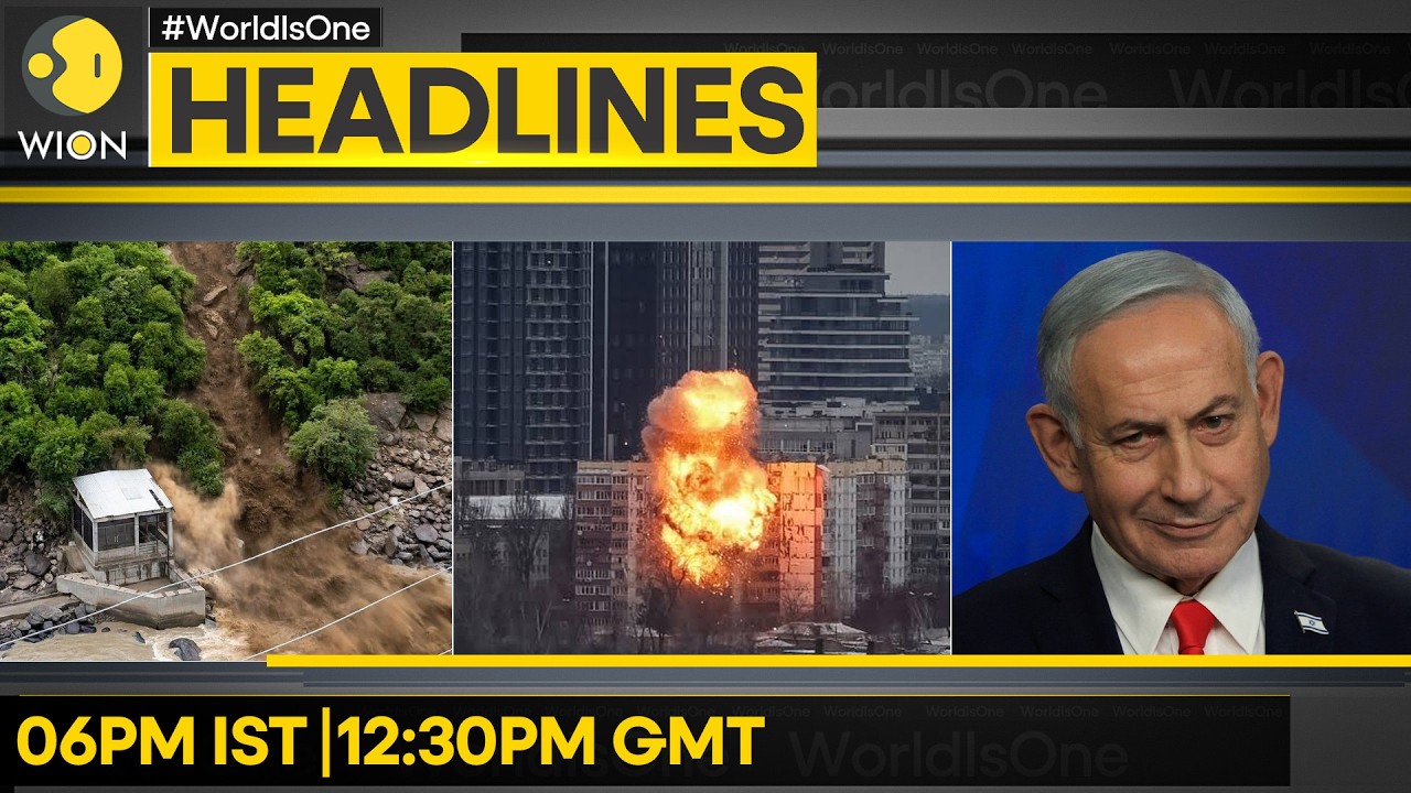 Flash Floods Hit Kargil Villages | Gaza Plan: Israel Conveys 'Concerns' to US | WION Headlines